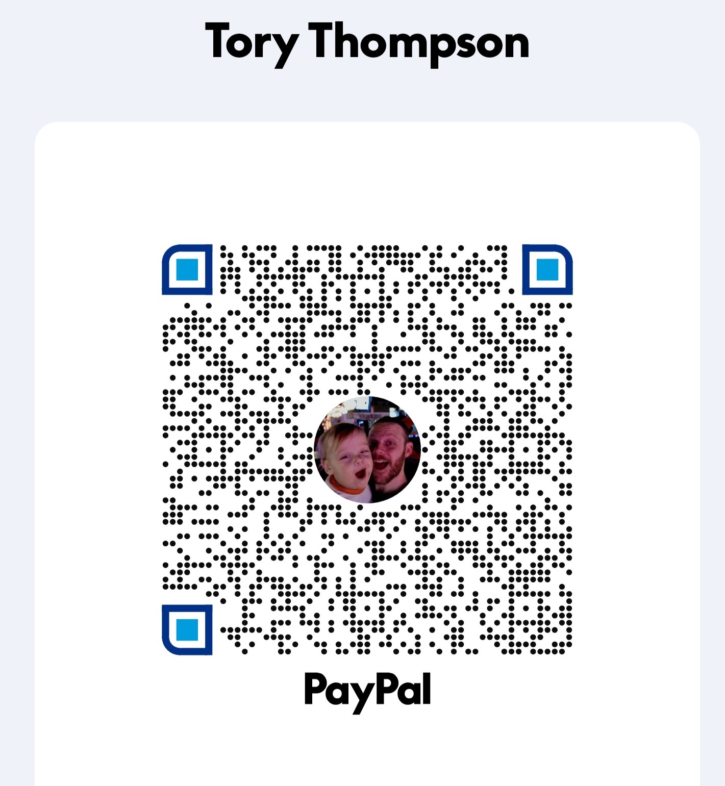 PayPal QR Code - Tory Thompson
